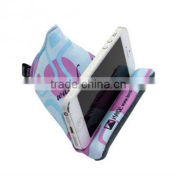 2015 custom display holder microfiber mobile phone holder