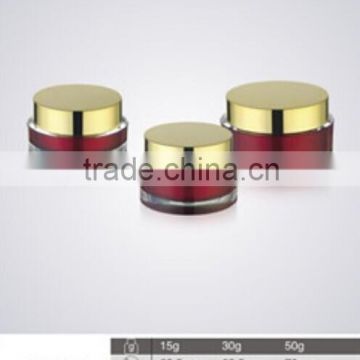 Round acrylic jar 15g/30g/50g with ABS Cap from Alibaba