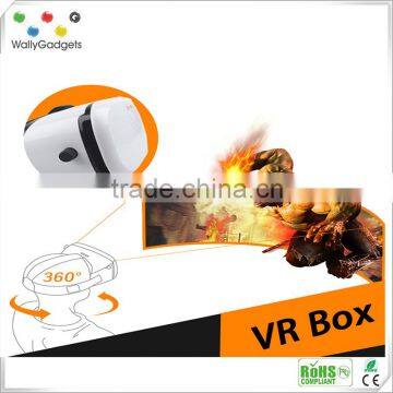 2016 SHENZHEN Hot Sale 3D VR Box 3rd Generation 3D VR Glasses Virtual Reality Watching Exprience