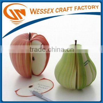 2014 wholesale office sticky note apple and pear