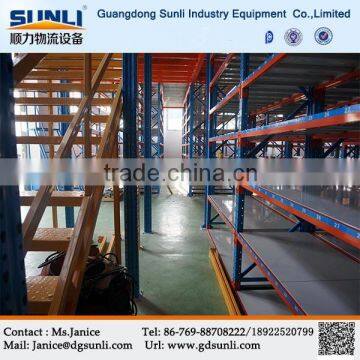 Q235 Warehouse Steel Floor Rack Mezzanine photo-5