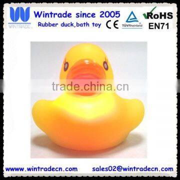 Light up mini bath toy duck flashing gifts