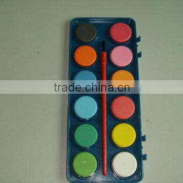 watercolor cakes,Dry Pan Watercolor Paint Cakes 18-Assorted Colors