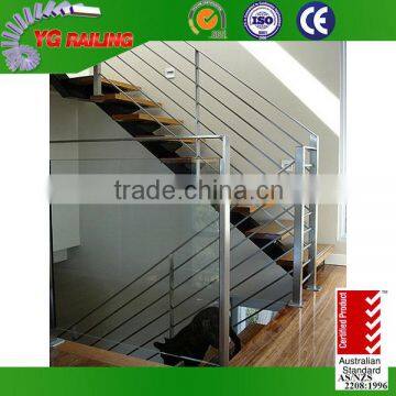 Stainless steel wire railing stair balustrade