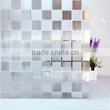 Excellent Quality 3D Static Cling Window Film Stained Glass Paper Decorative Frosted Vinyl