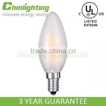 Frosted Led Lights C35 C32 Candle Bulbs E14 E12 Decoration Led Lights With UL CE RoHS Certificated