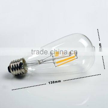 Clear Antique Vintage Retro ST58 E26 E27 B22 Energy Saving Chandelier5w Edison Led Lights Led Bulb photo-5