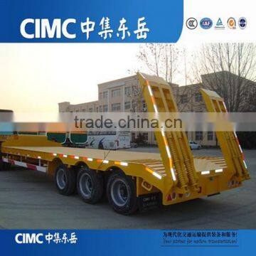 CIMC 3 Axle Lowbed Semi Trailer 40 Ton