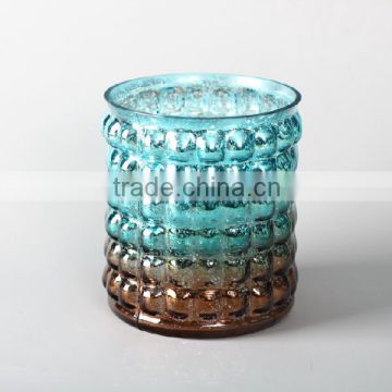 mercury glass vase with bubble