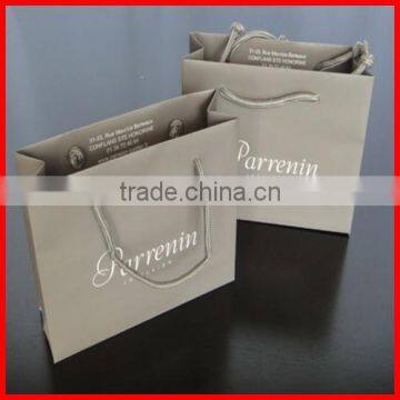 2014 New Design Lady Luxury Paper Gift Custom Shopping Bags With Ribbon