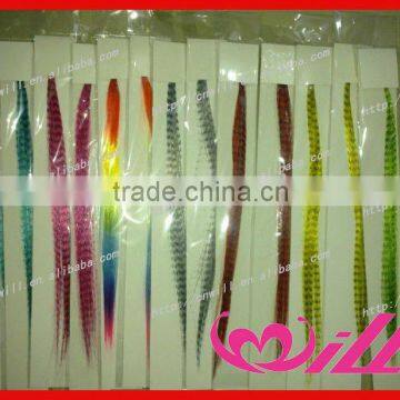 wholesale feather extensions for hair 18 colors blue grizzly feather extensions hair extension feather