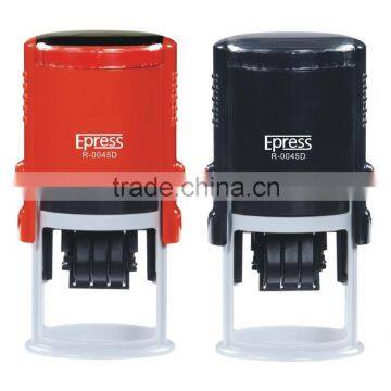 Diameter 45 Office Max Rubber Stamps Custom Self inking Dater Stamp