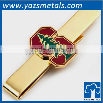 custom cheap zinc alloy metal tie clip