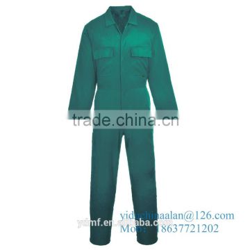 chinese best sell design coverall with 2 chest pocket