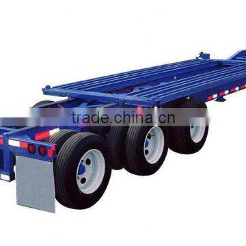 Skeleton Container Transport Semi Trailer on Sale photo-3