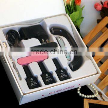 New Professional Nail Art Promotion Gift 3 in 1 Private Label One Step Soak off uv Gel Nail Polish Set With Led Lamp photo-6