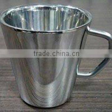 Double Wall Flower Mug