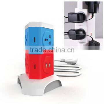 horizontal model rotary power strip