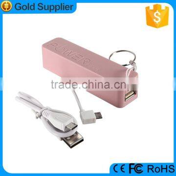 best selling item keychain build in micro usb cable mili power bank for android mobiles