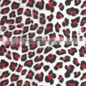 TSAUTOP 0.5M/1M width Red Leopard Water Transfer Printing Hydro Graphics Film