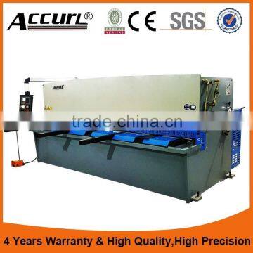 Qc12y Accurl Shearing Machine , Steel Plate Cutting Machine
