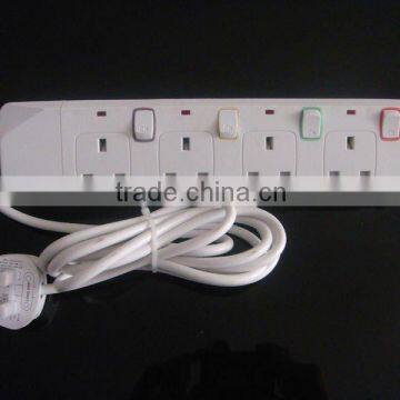 4gang bs extension sockets