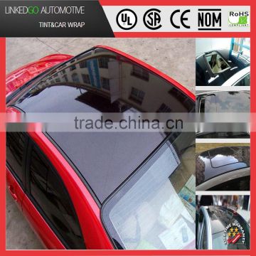 Most popular Car sunroof vinyl wrap with PVC sticker 1.35*15m