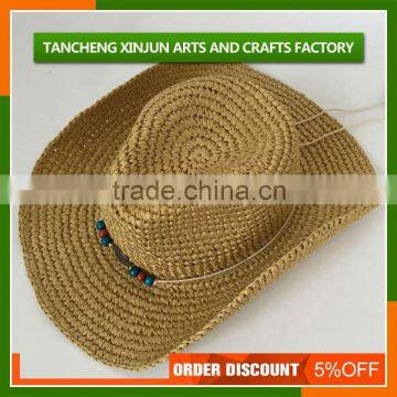 Free Sample Promotional Breathable Beach Summer Men's Straw Hat photo-4