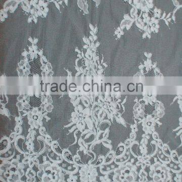 African Guipure Dry Lace Fabric For Wedding Dress