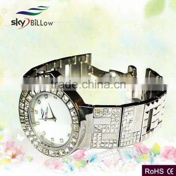 High quality ladies fancy watch crystal lady wrist watches