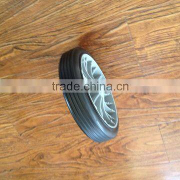 8 Inch Rubber Wheel With Plastic Rim Used for Toys Kid Cart Wheels