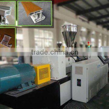 High Output! Wpc PVC Plastic Window Profile Machine / Plastic Profile Extrusion Machine photo-6