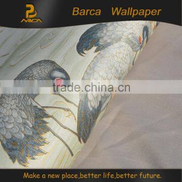 Chinese traditional 3D wallpaper for decorative home