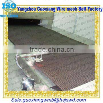 high quality chain linkfurnace conveyer belt types or conveyer belt OEM china with wire mesh belt