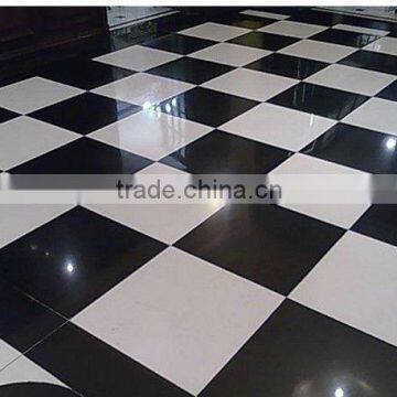 Black and White Granite Tile