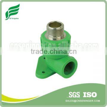 Wall plated Male Elbow PPR Pipe Fitting