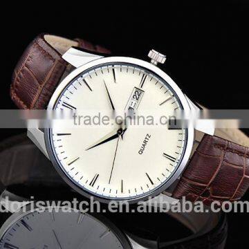 Luxury New Arrival Factory Price Business Men Leather Watch photo-4