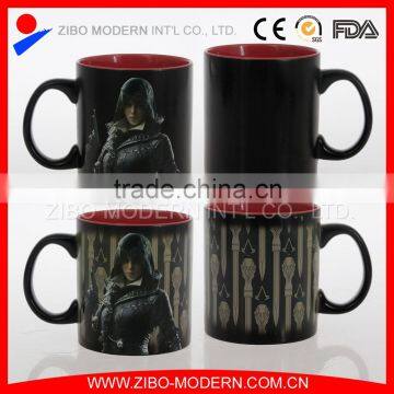 wholesale hot water color changing mug with Custom Logo Print
