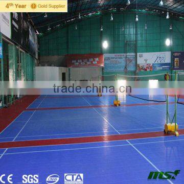 Hot sale suspended badminton court mat