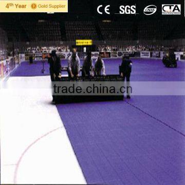 PortaFloor, portable flooring, hockey, stadium, arena, concerts, special events