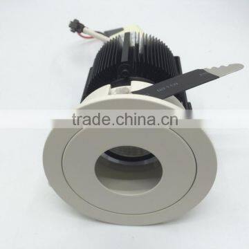 Big Size 10W Round hole Recessed 10w 72lm LED downlight TEC002C10WHT2