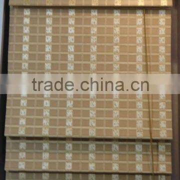 decorative Bamboo Blind with roller curtain design