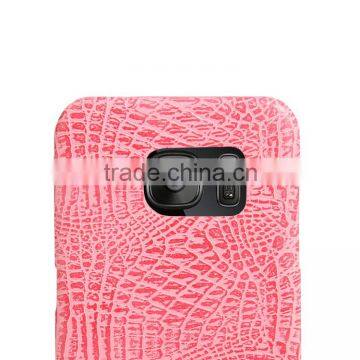 Best Hard PU CROCO Case Cover for Samsung Galaxy S7 Edge Leather Housing photo-2
