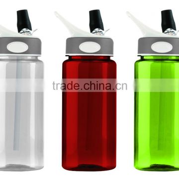 PC Bottle With Straw 600 ML BPA Free Any Color