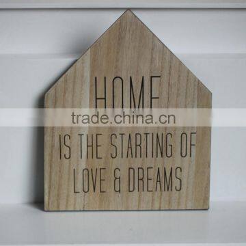 BIG wooden handmade decoration