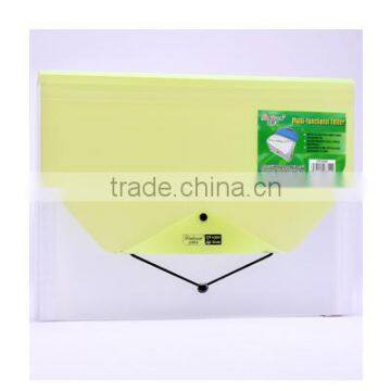 A4/FC Plastic Product Expanding Wallet, pp File Folder With 13pockets,high Quality Office Statonery photo-5