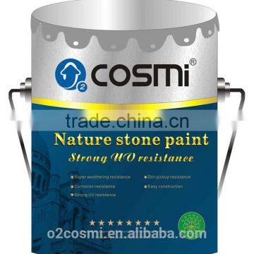 High quality stone textured spary paint for exterior
