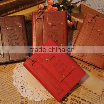 2015 refillable leather journals/notebooks