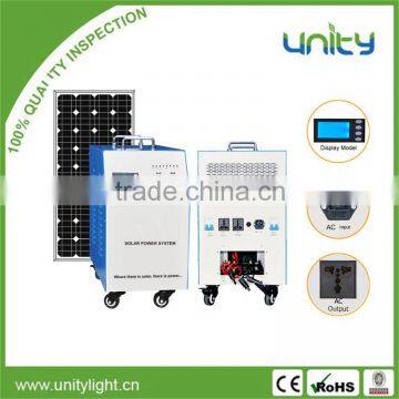 High Efficient 150W Compact Solar Electricity Generating System for Home