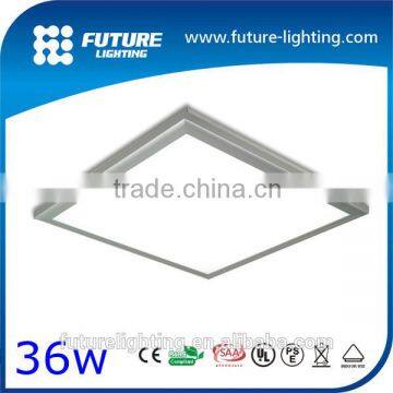 Indoor super thin modern light RGB color changing 36W 600x600 square led ceiling panel light